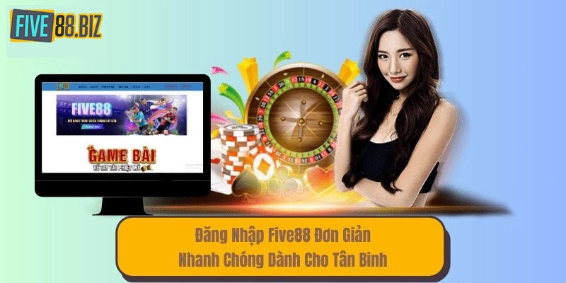 Các bước đăng nhập Five88 đơn giản cho người mới bắt đầu